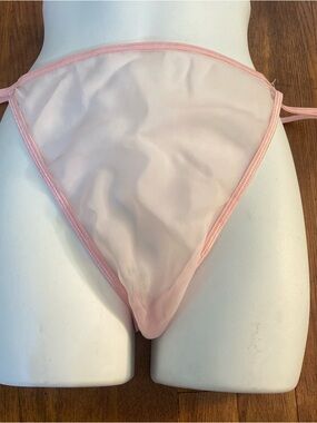 NWOT Lane Bryant chiffon y2k string thing sissy baby pink xxl 26-28 pinup